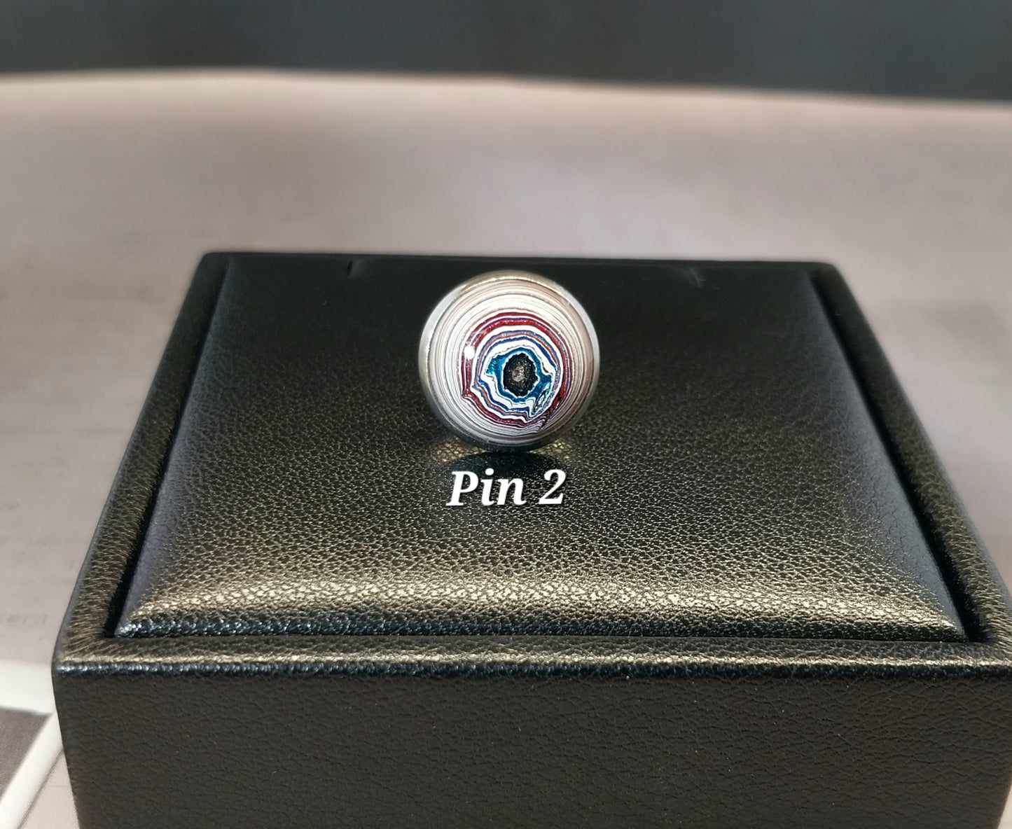 Fordite Lapel Pin, Tie Tack, or Hat Pins