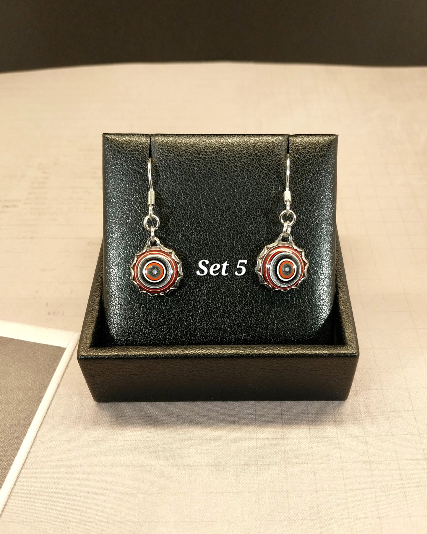 Fordite Earrings, Pick Your Set, Stainless and Surgical Steel, ET324