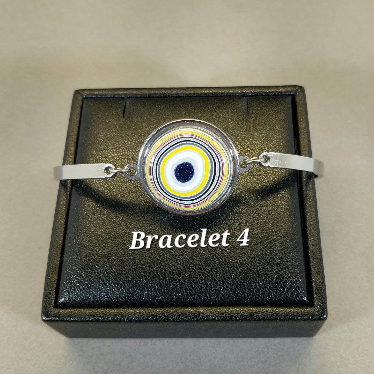Fordite Bracelet, Pick Your Bracelet, Stainless Steel Setting