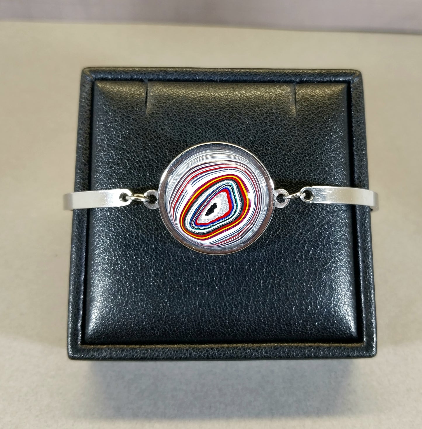 Fordite Bracelet, Freightliner Semi, EB113