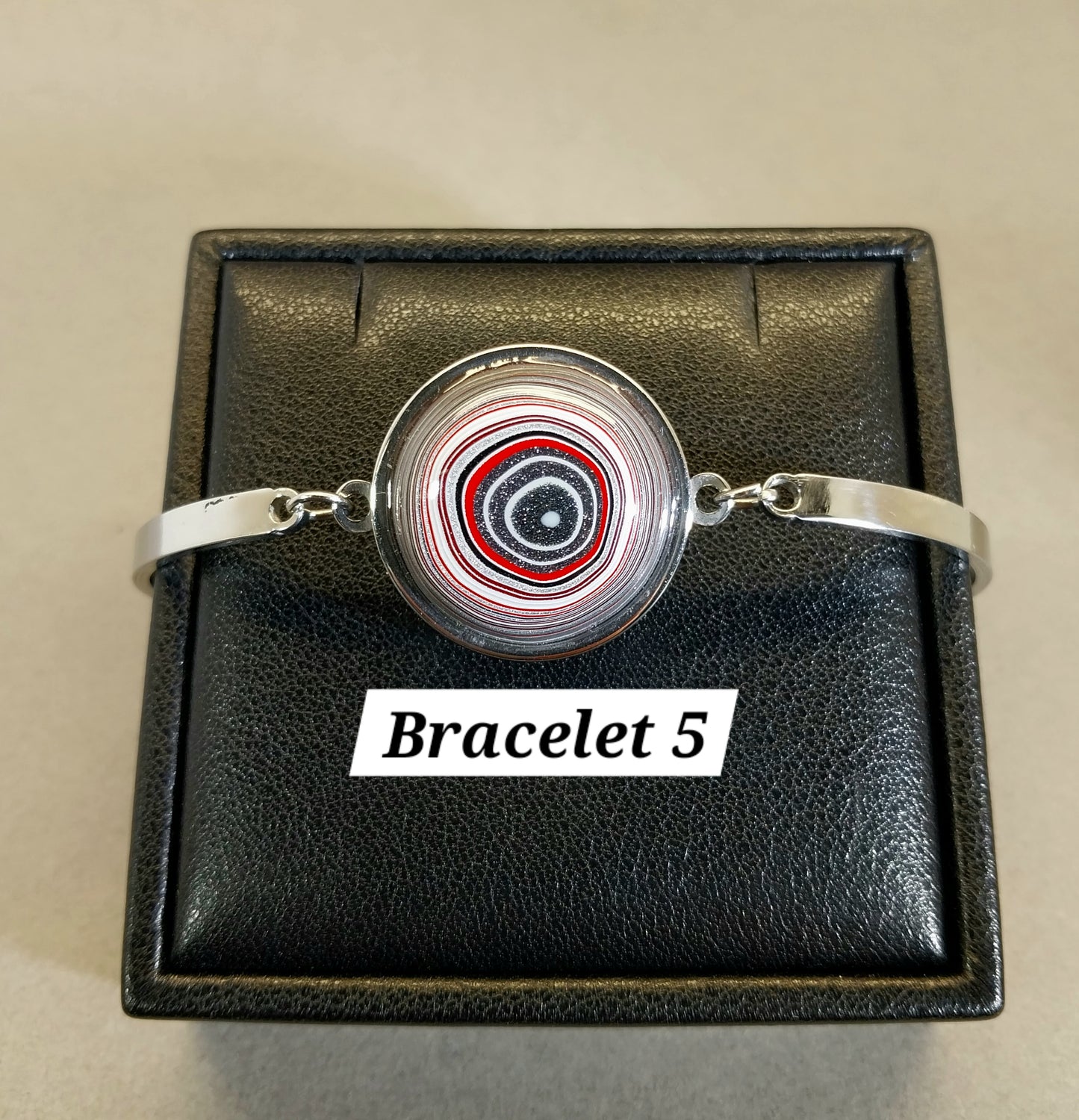 Fordite Bracelet, Pick Your Bracelet, Stainless Steel Setting