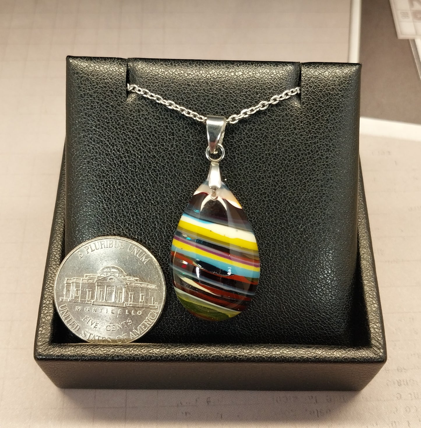 Surfite Necklace With Stainless Chain Beach Gift