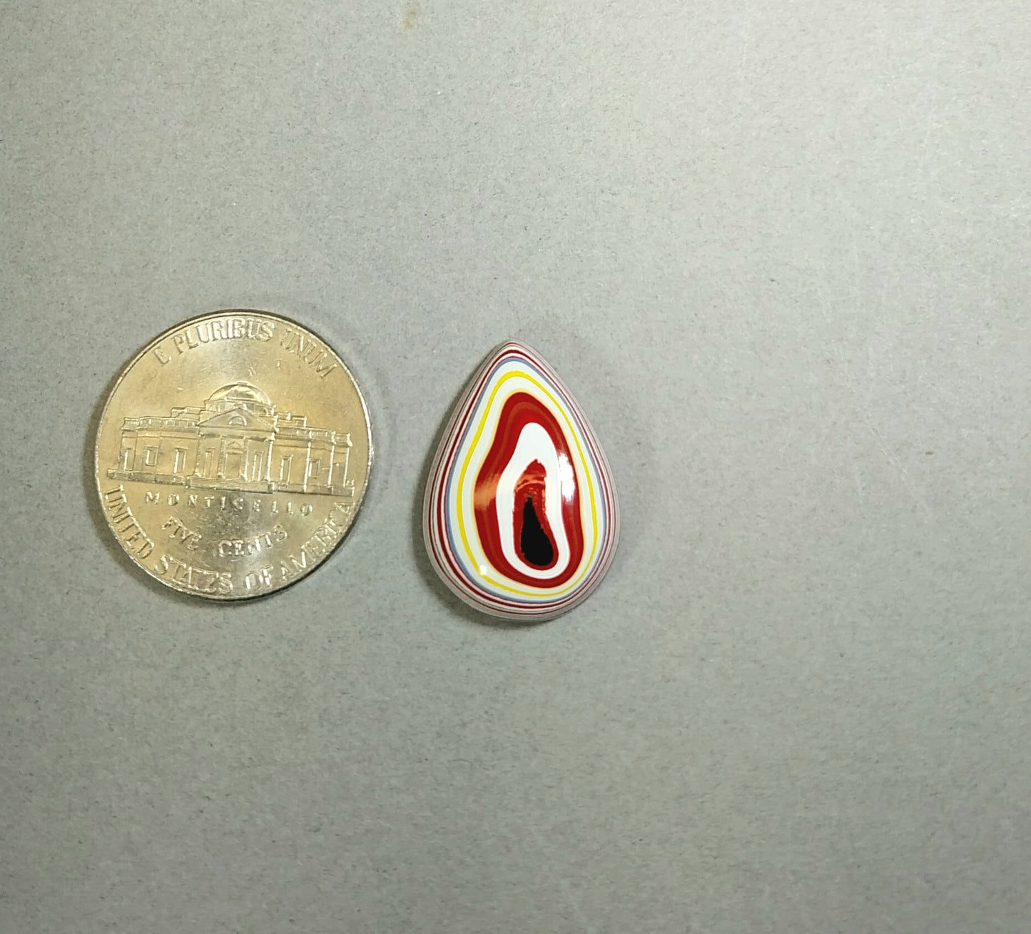 Fordite Cabochon, Small Oval Cabochon