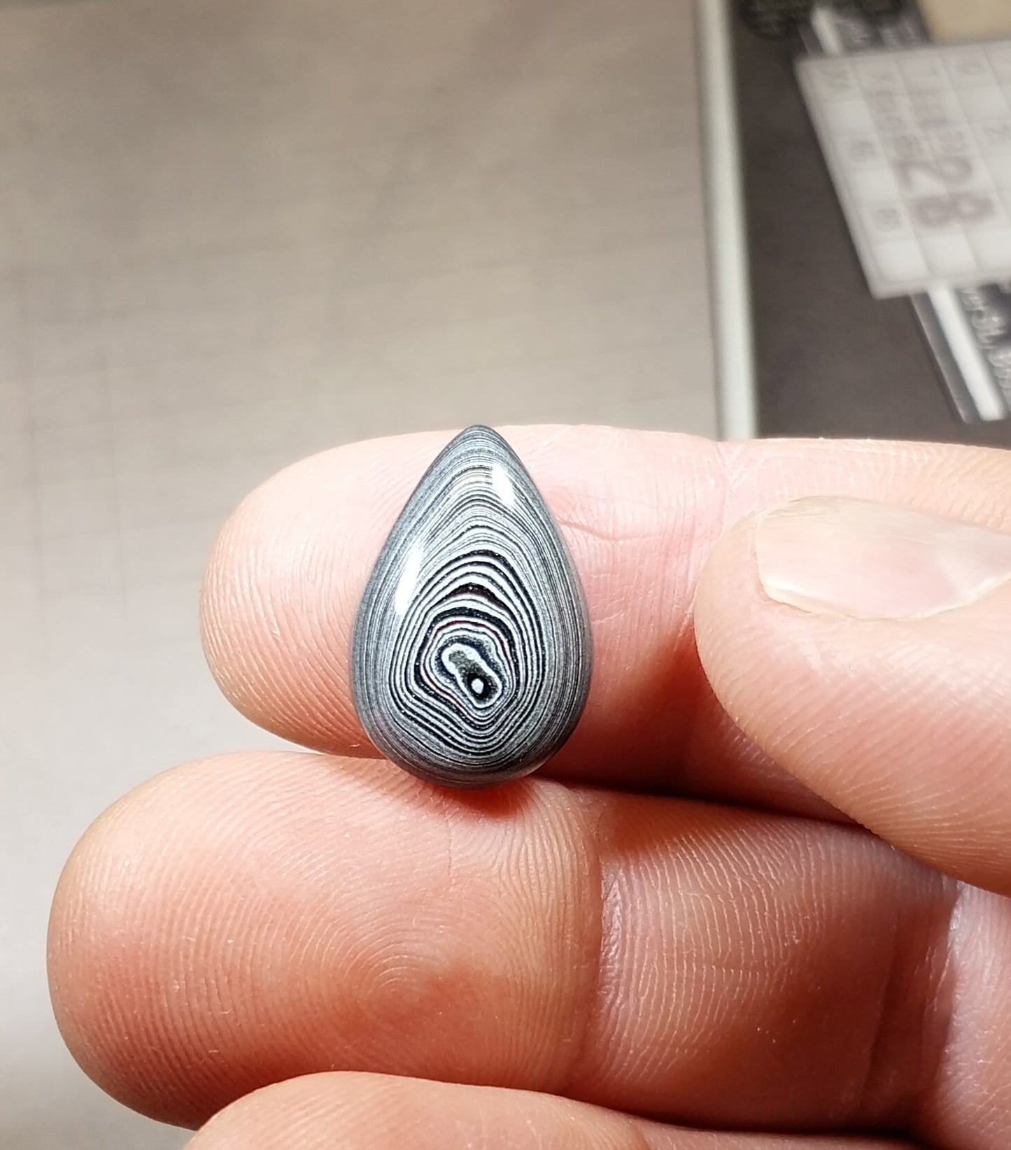Fordite Cabochon, Michigan Fordite, Fordite, Polished Fordite, Cabochon, EB6