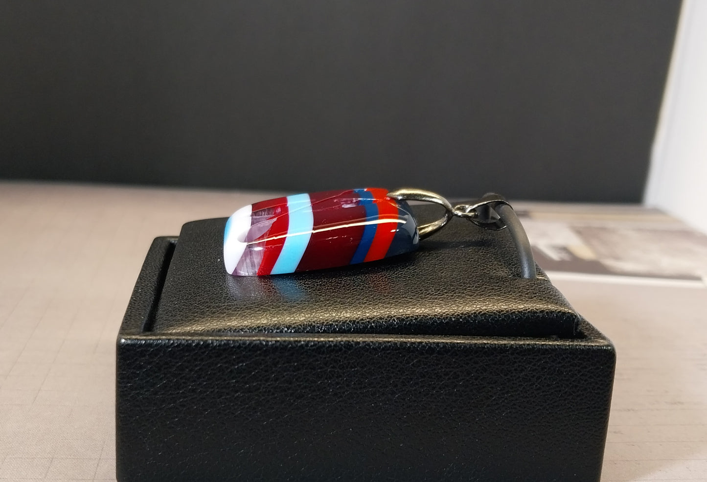Kayak Necklace, Kayak Pendant, Surfite Necklace, Paddle Sports Gift, Recycled Material, Unique Gift