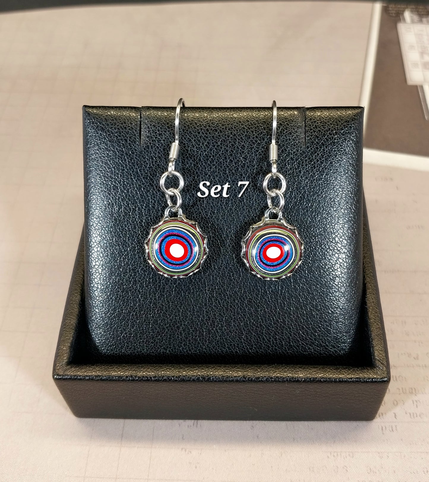 Fordite Earrings, Pick Your Set, Stainless and Surgical Steel, ET324