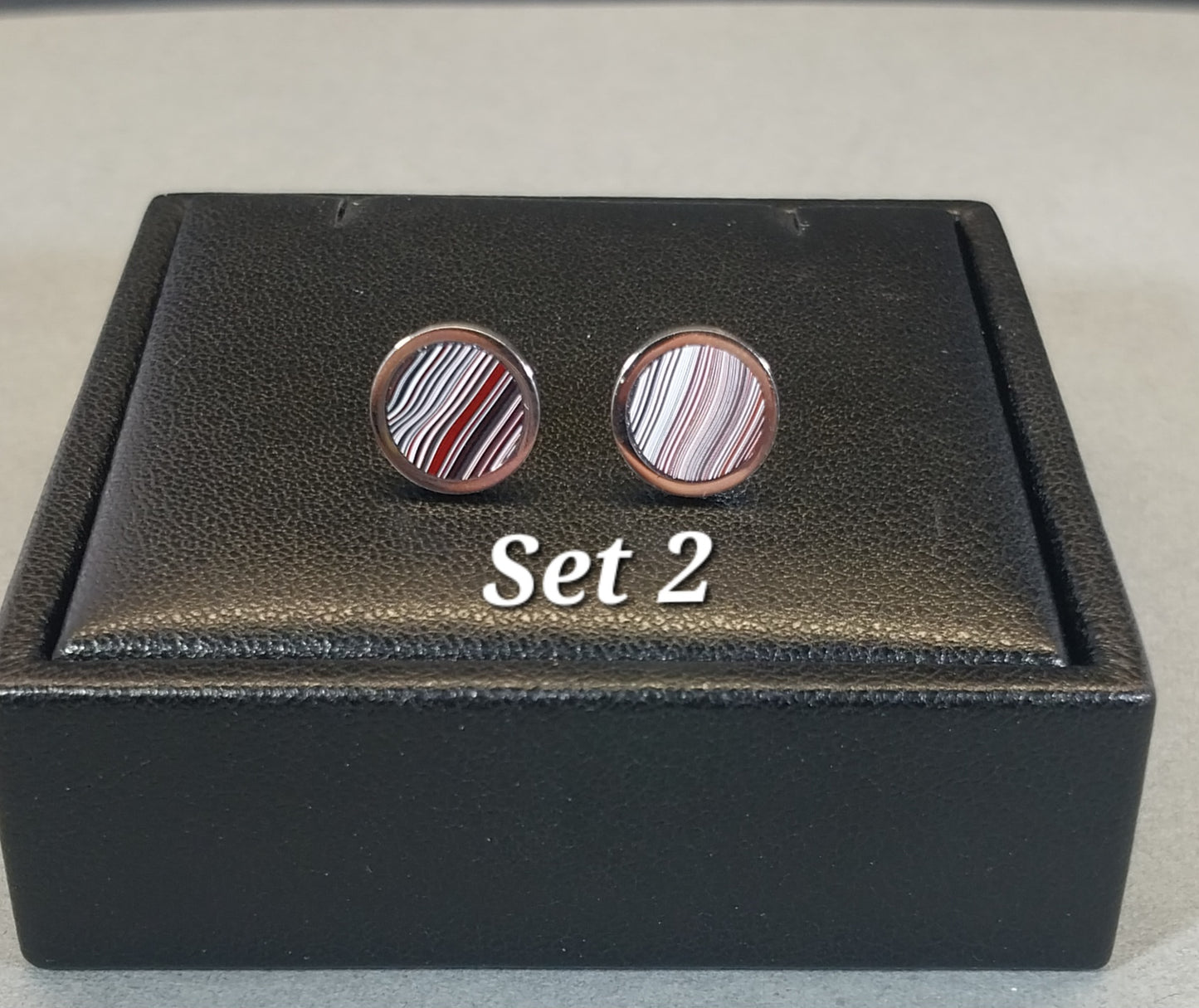 Fordite Earrings in Stainless Steel, Pick Your Set, ET124