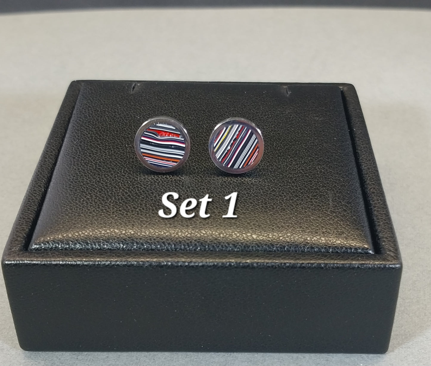 Fordite Earrings in Stainless Steel, Pick Your Set, ET124