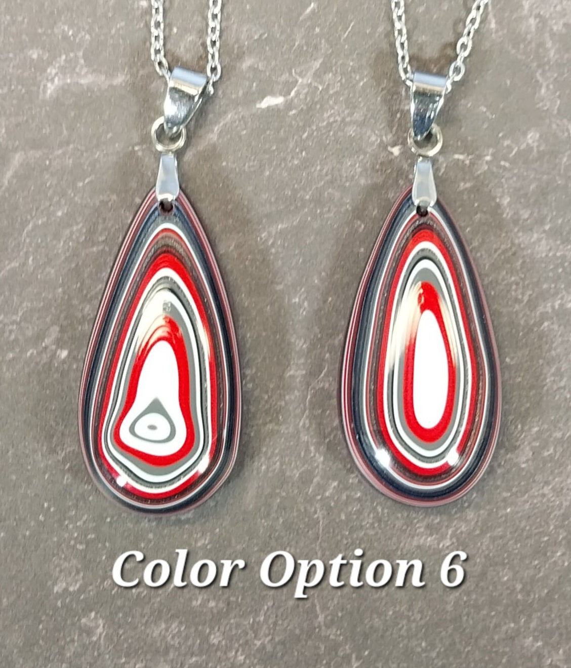 Fordite Necklaces Choose Your Color Option