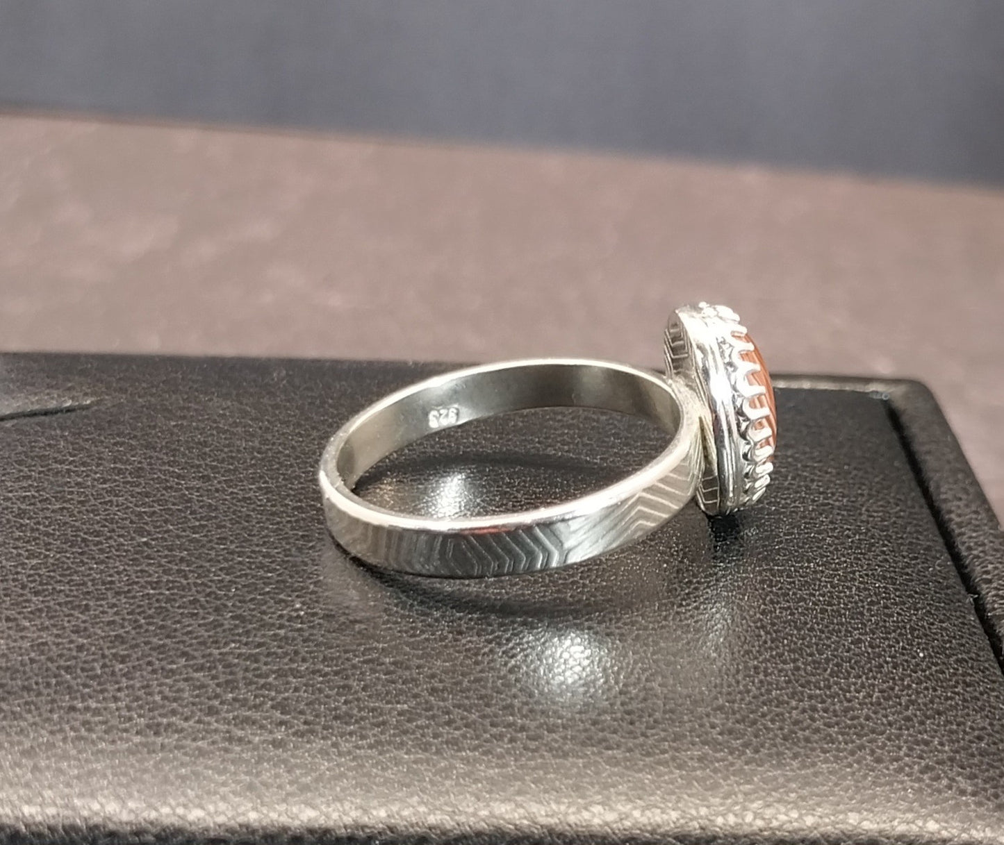 Lake Superior Agate Ring Size 8