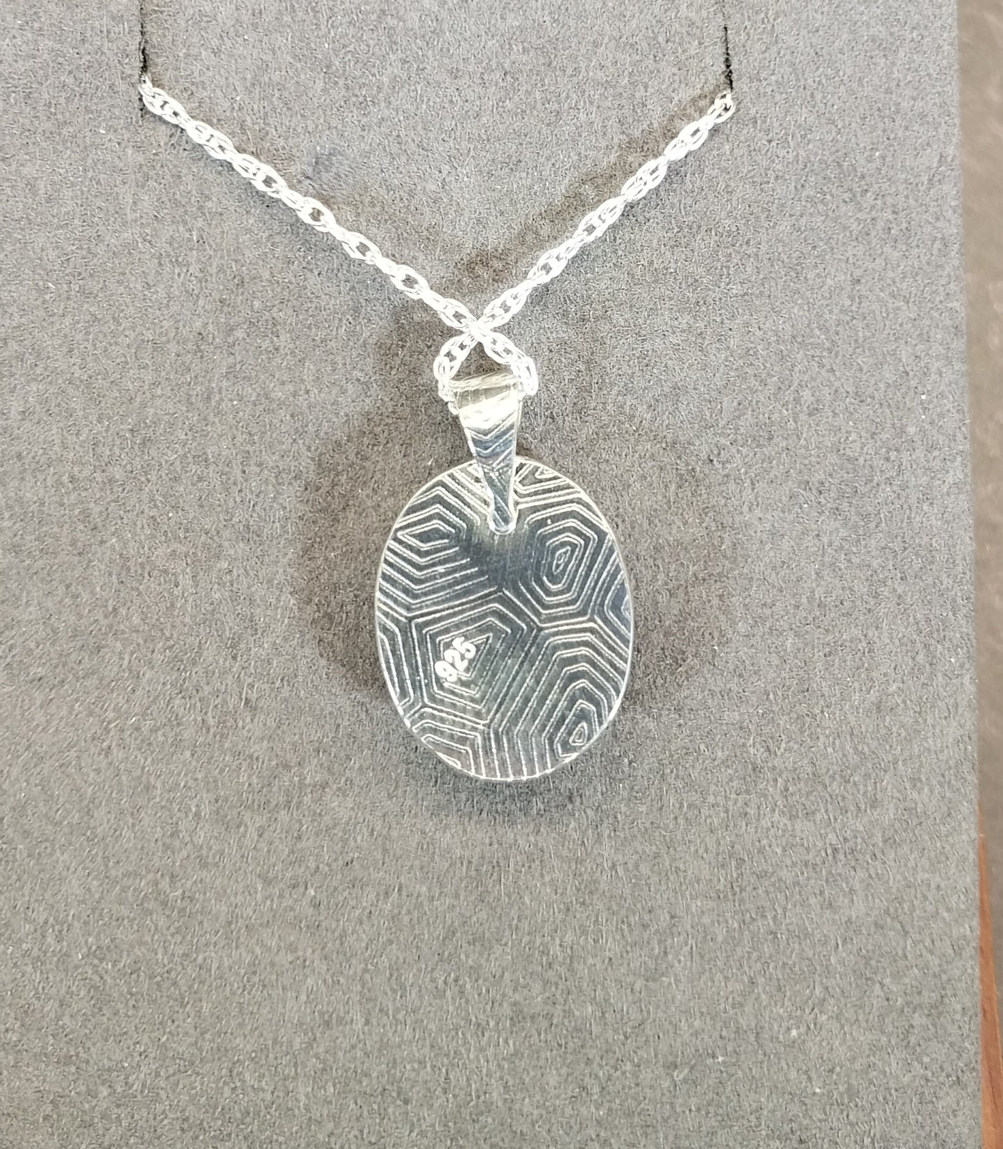Michigan Datolite Silver Necklace, Rare Stone from Michigan's UP