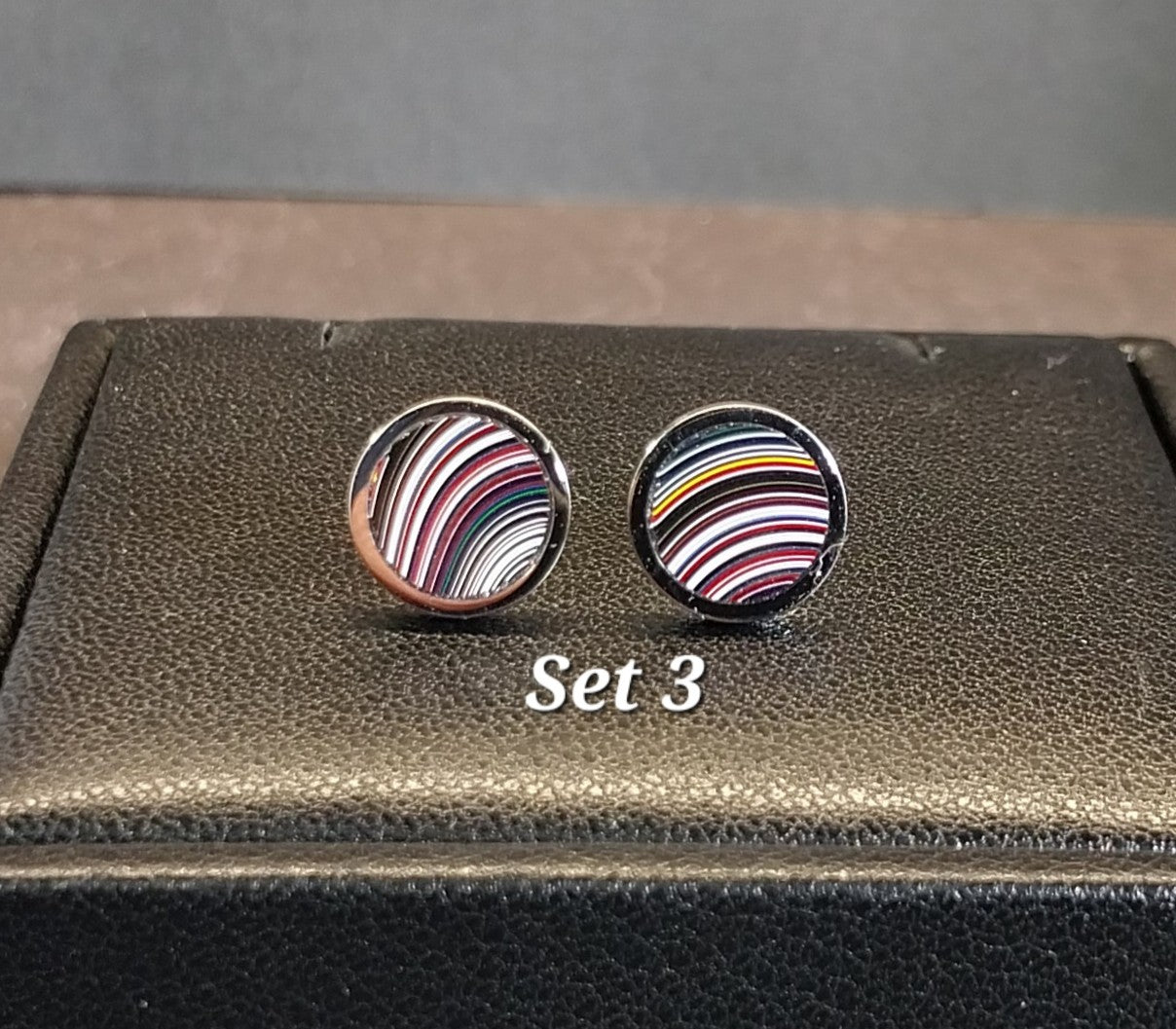 Fordite Earrings in Stainless Steel, Pick Your Set, ET124