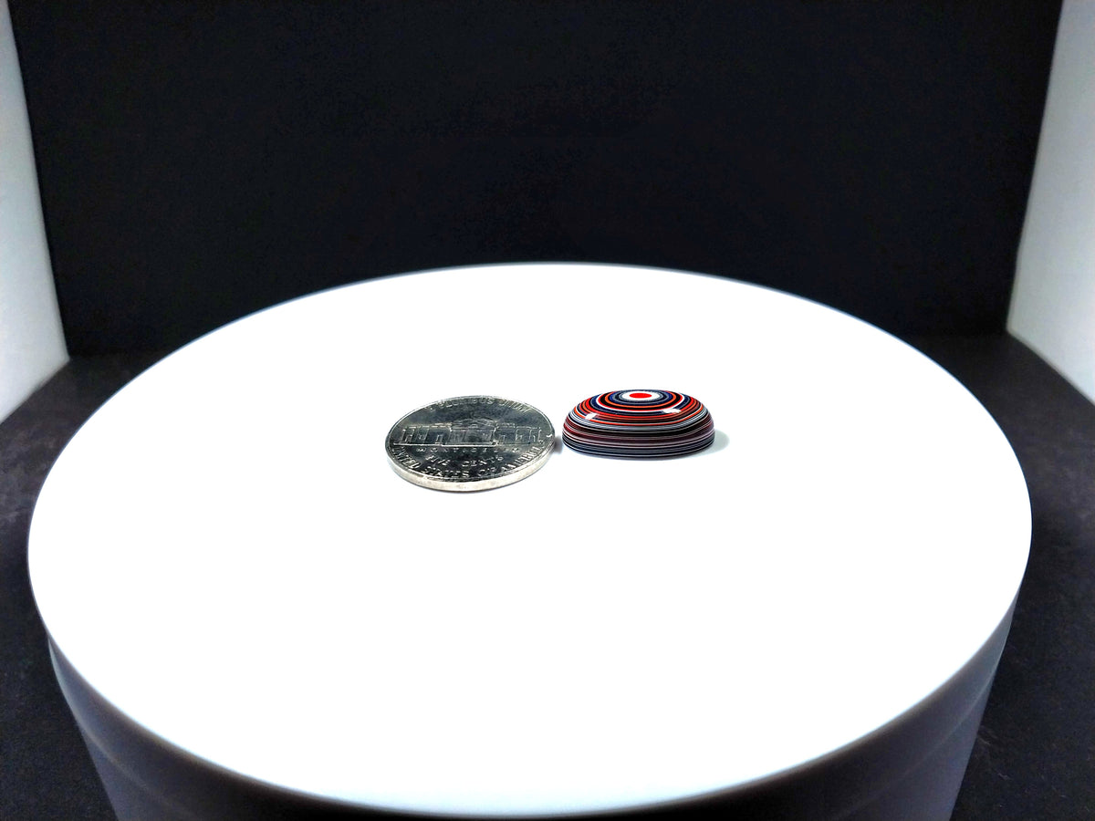 Fordite Cabochon Oval Cut Toledo Ohio Fordite