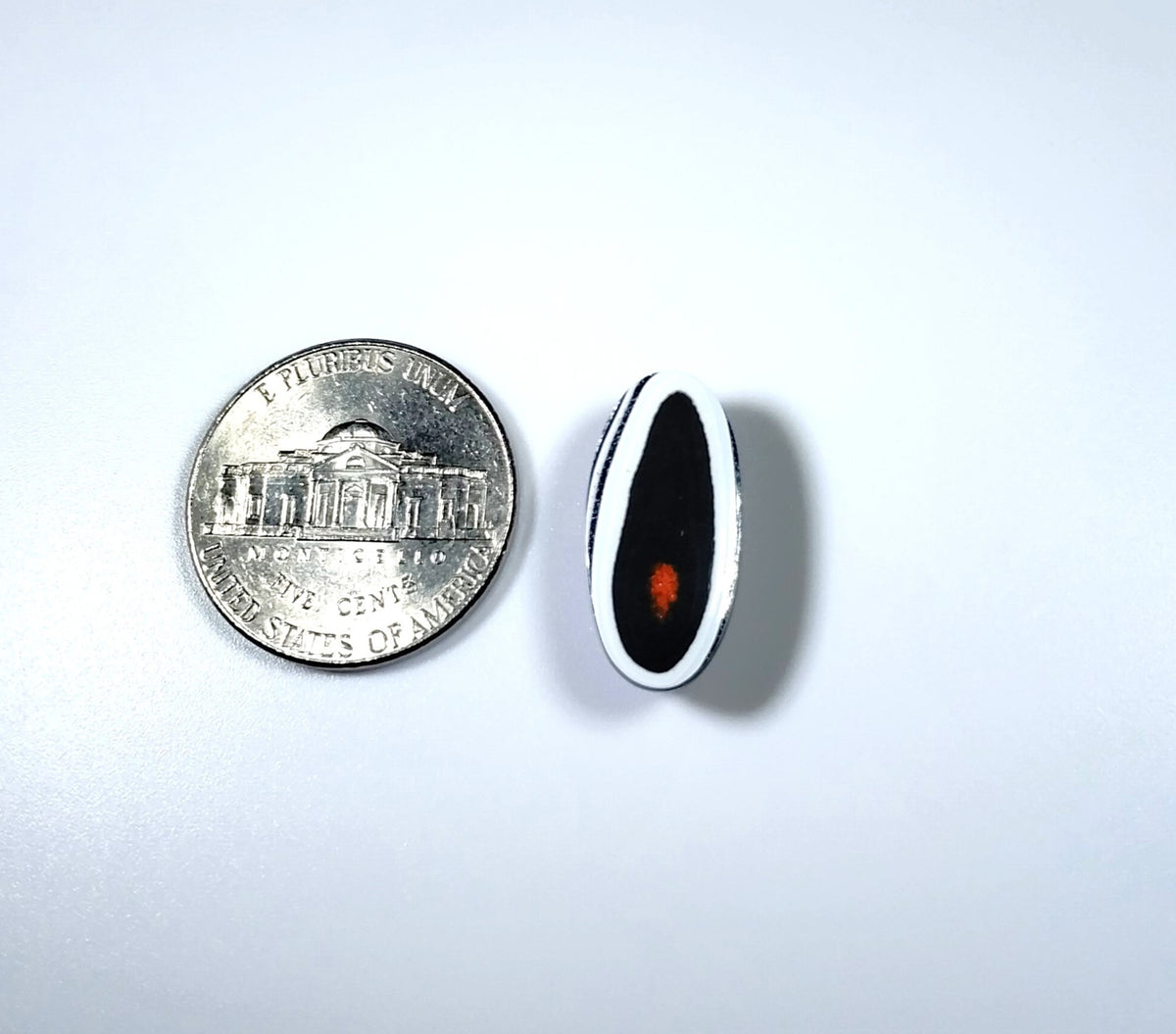 Fordite Cabochon Oval Cut Toledo Ohio Fordite