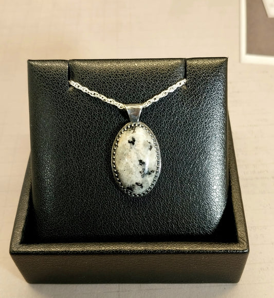 Yooper Stone Sterling Silver Necklace