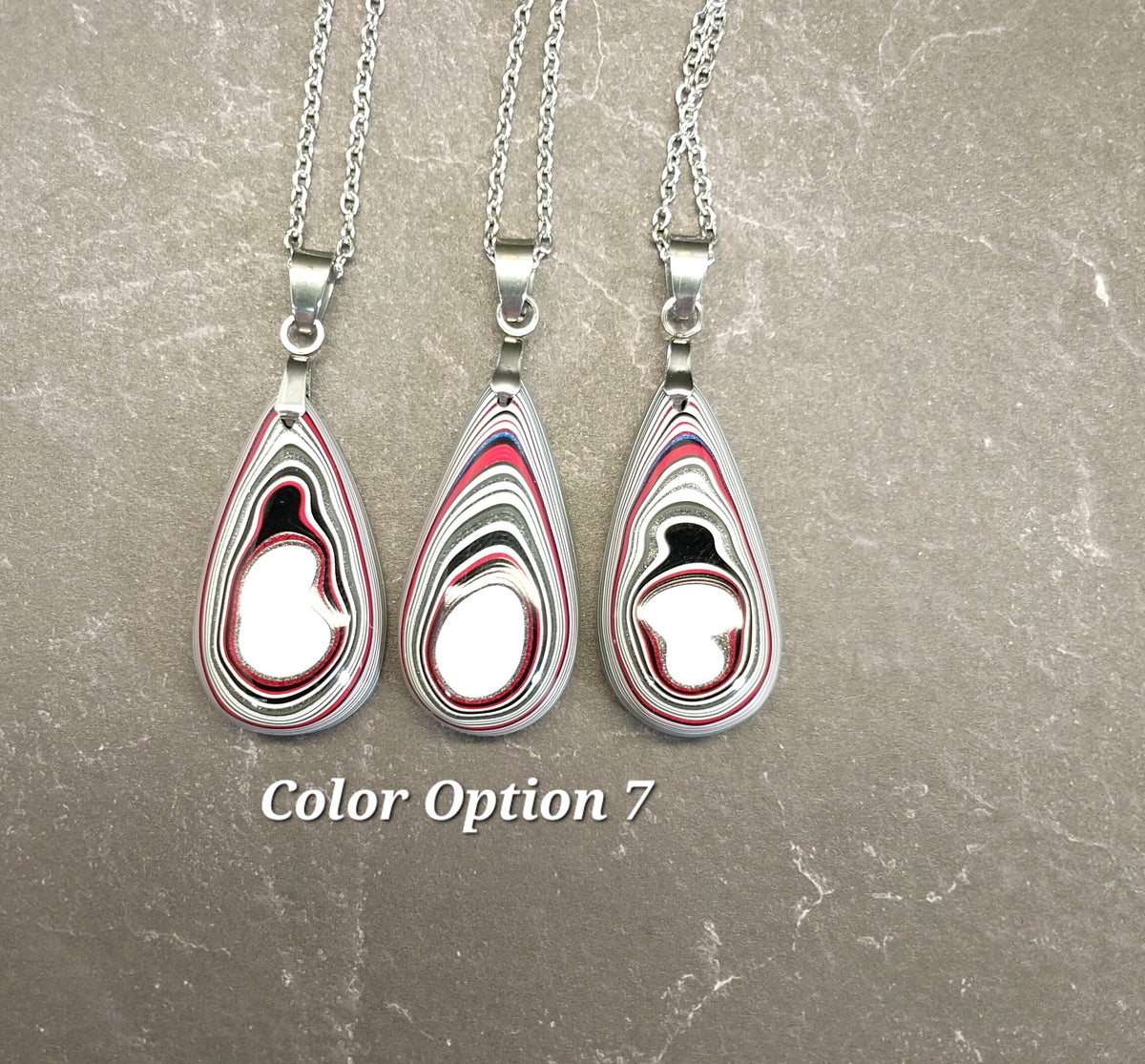 Fordite Necklaces Choose Your Color Option