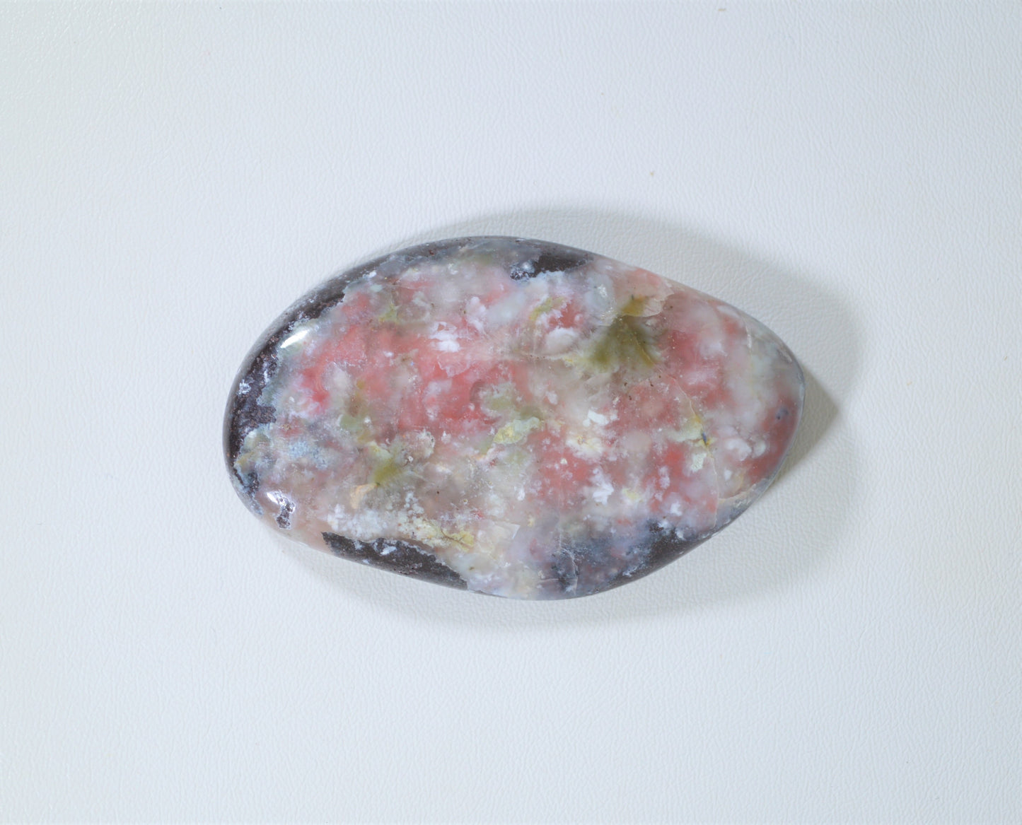 Lake Superior Prenhite, Mineral Specimen, Pink Prehnite, Copper Bearing