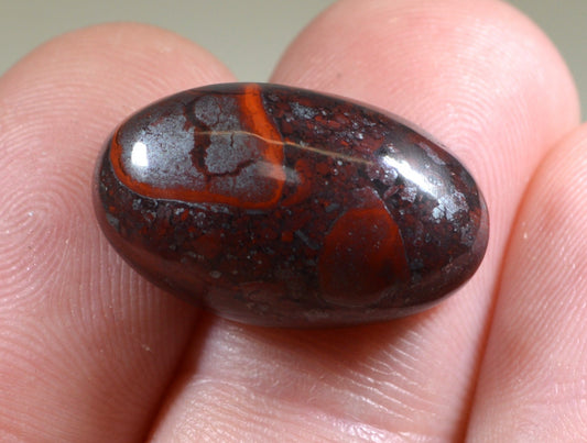 Lake Superior Jasper Cabochon, Iron Bound Jasper Cabochon, Red Jasper Cab