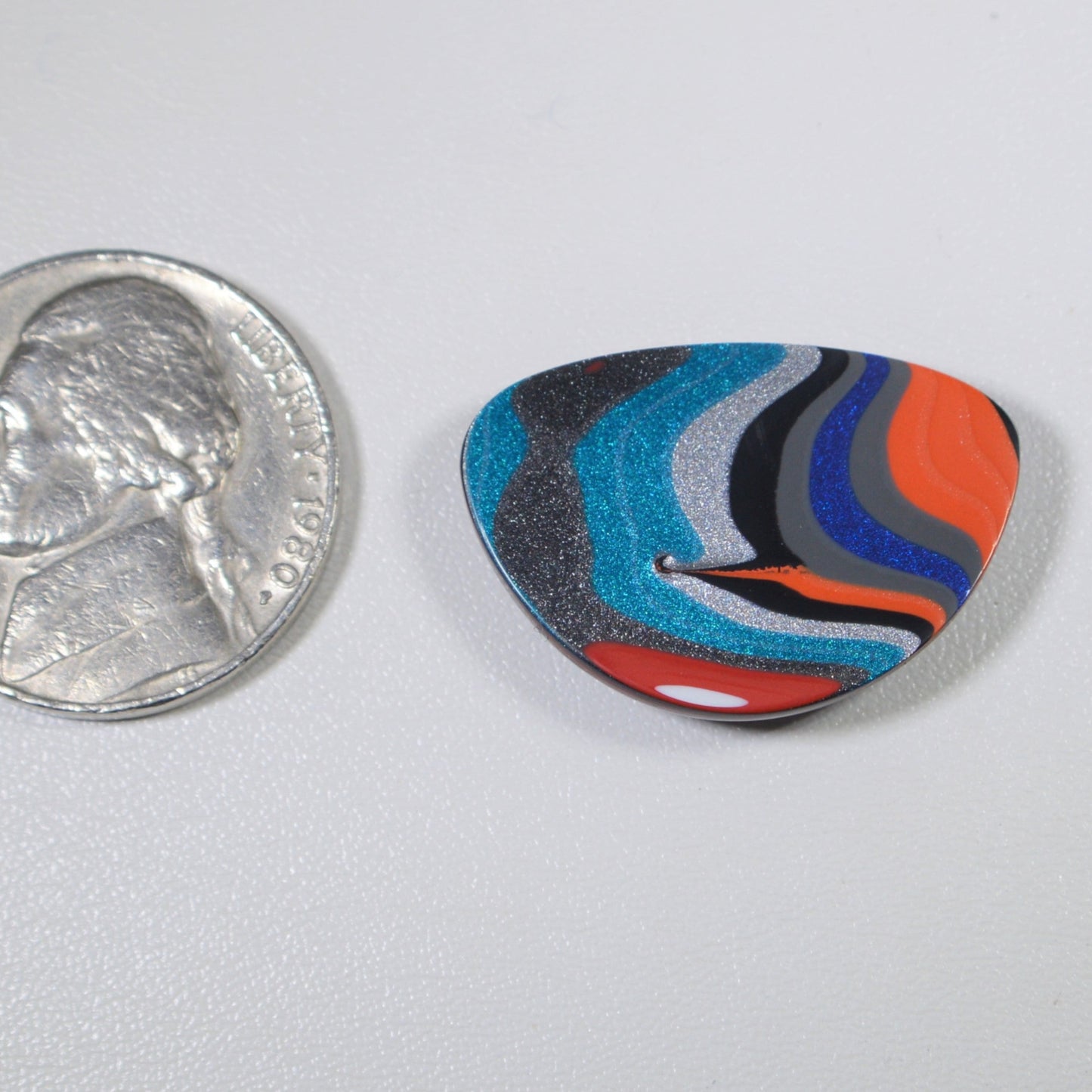 Fordite Cabochon, Fordite, Polished Fordite, Freeform EB6