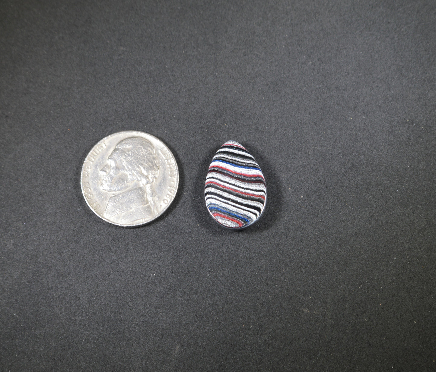 Fordite Cabochon, Michigan Fordite, Fordite, Polished Fordite, Cabochon, EB6