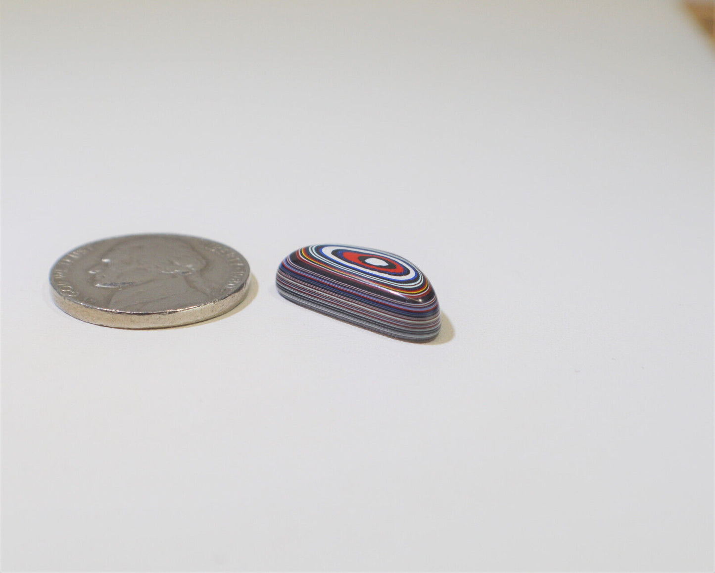 Fordite Cabochon, Fordite, Polished Fordite, Freeform Cabochon EB53