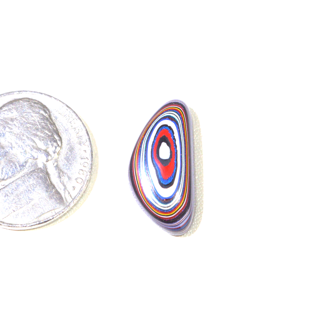 Fordite Cabochon, Fordite, Polished Fordite, Freeform Cabochon EB53