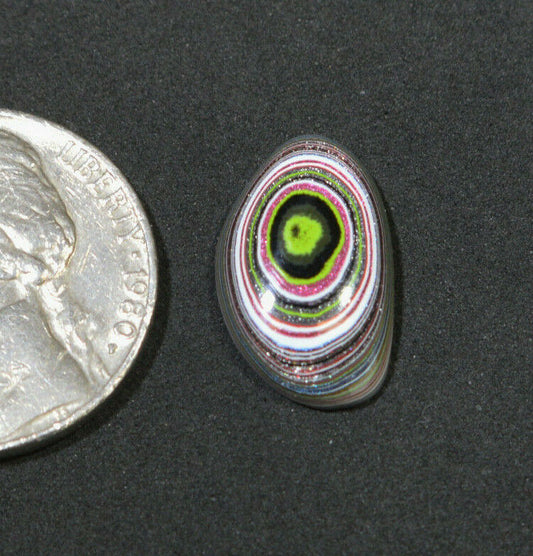 Fordite Cabochon, SMALL Freeform Cabochon EB72