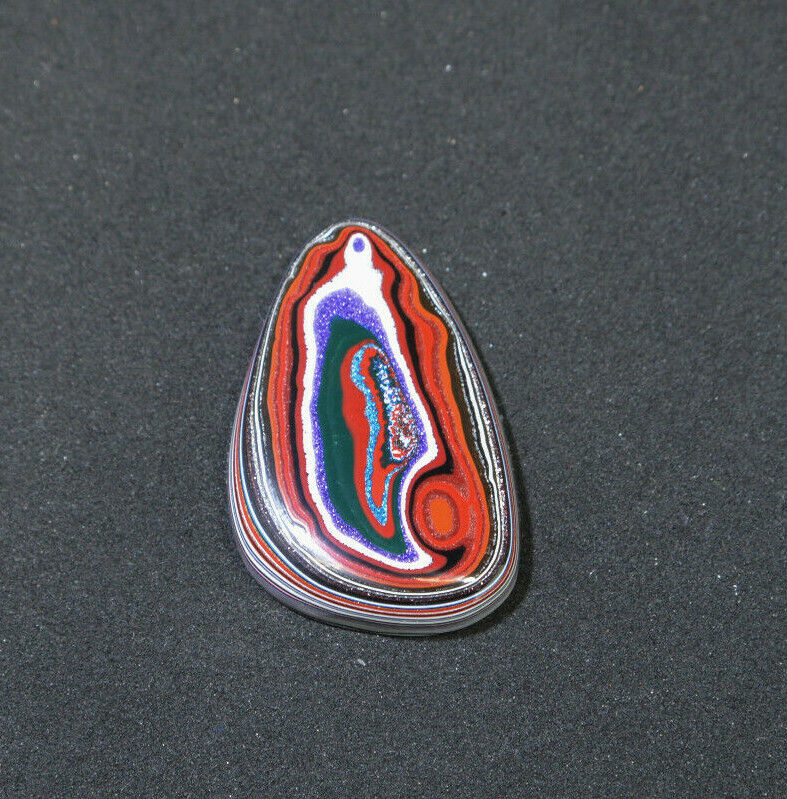 Fordite Cabochon, Fordite, Polished Fordite, Semi Fordite, EB77