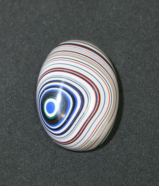 Fordite Cabochon, Fordite, Oval Fordite Cabochon, Semi Truck Fordite EB19