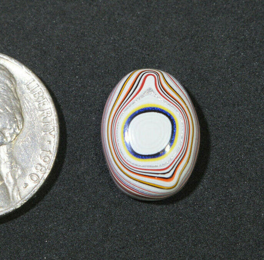 Fordite Cabochon, Fordite, SMALL Oval Fordite Cabochon EB17