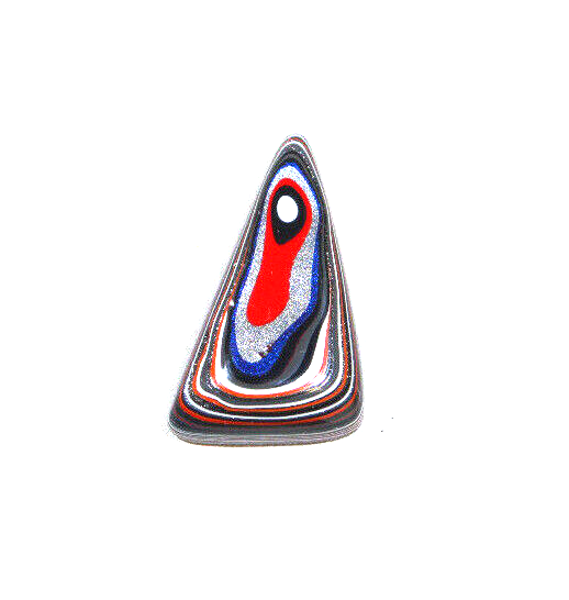 Fordite Cabochon, Polished Fordite, Cabochon 25 EB5