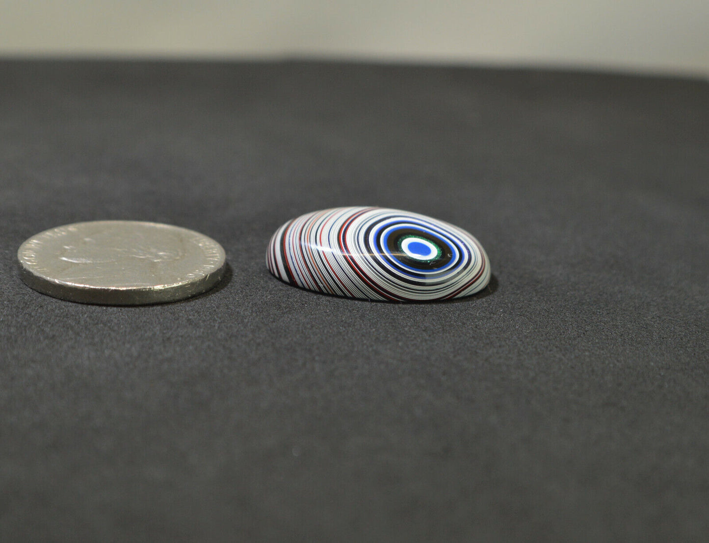 Fordite Cabochon, Fordite, Oval Fordite Cabochon, Semi Truck Fordite EB19