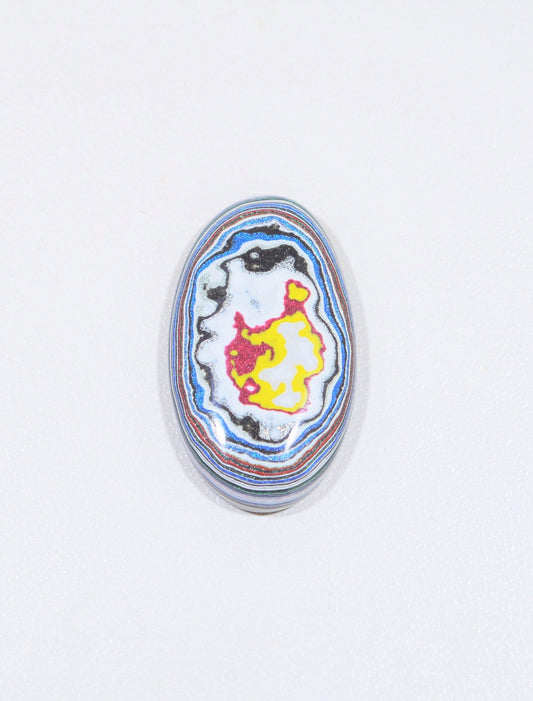 Fordite Cabochon, Colorful Oval Cabochon, Polished Fordite, Fordite Gemstone, Jewelers Cabochon, Cabochon, Fordite, Semi Truck