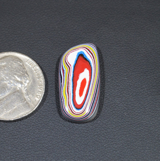 Fordite Cabochon, Cabochon, Fordite Shield Cabochon, Polished Fordite, Loose Gemstone