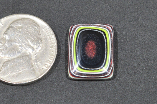 Fordite Cabochon, SMALL Rectangle, Fordite, Toledo Ohio Fordite, Rectangle Cabochon, Loose Gemstone